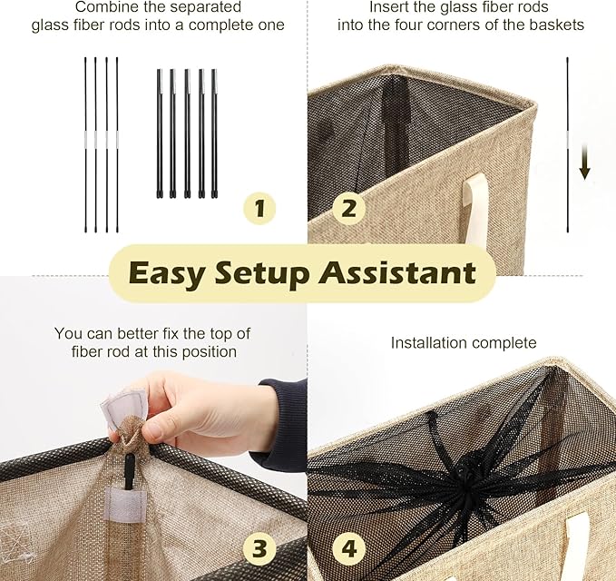Odonata Slim Laundry Hamper Handles Collapsible Laundry Basket Thin Dirty