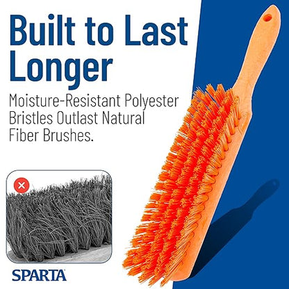 SPARTA Handheld Soft Counter Brush 8 Inch Bristle Span, Countertops, and