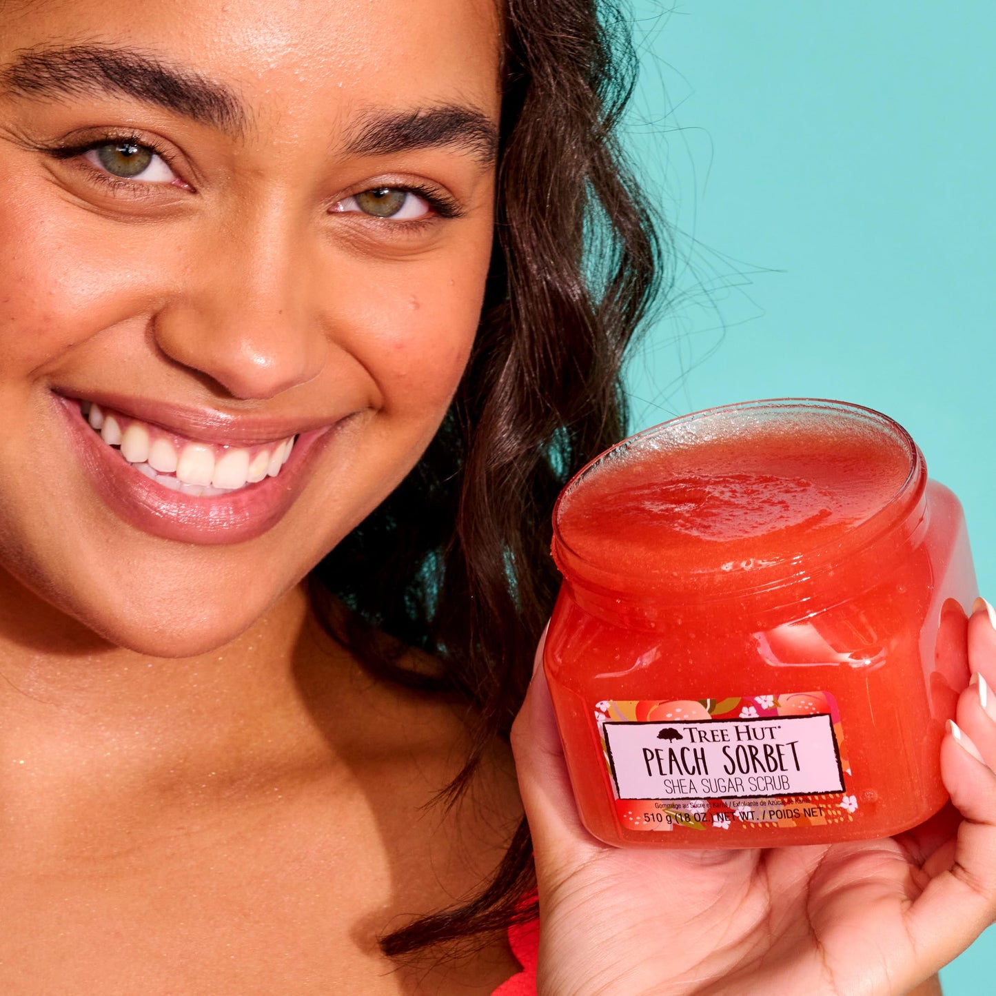 Tree Hut Coco Colada Shea Sugar Scrub, 18 oz, Ultra Hydrating and Exfoliating Scrub for Nourishing Essential Body Care
