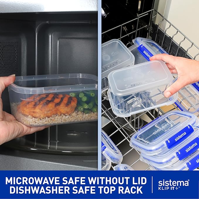 Sistema KLIP IT Food Storage Container, 5 L, Airtight & Stackable