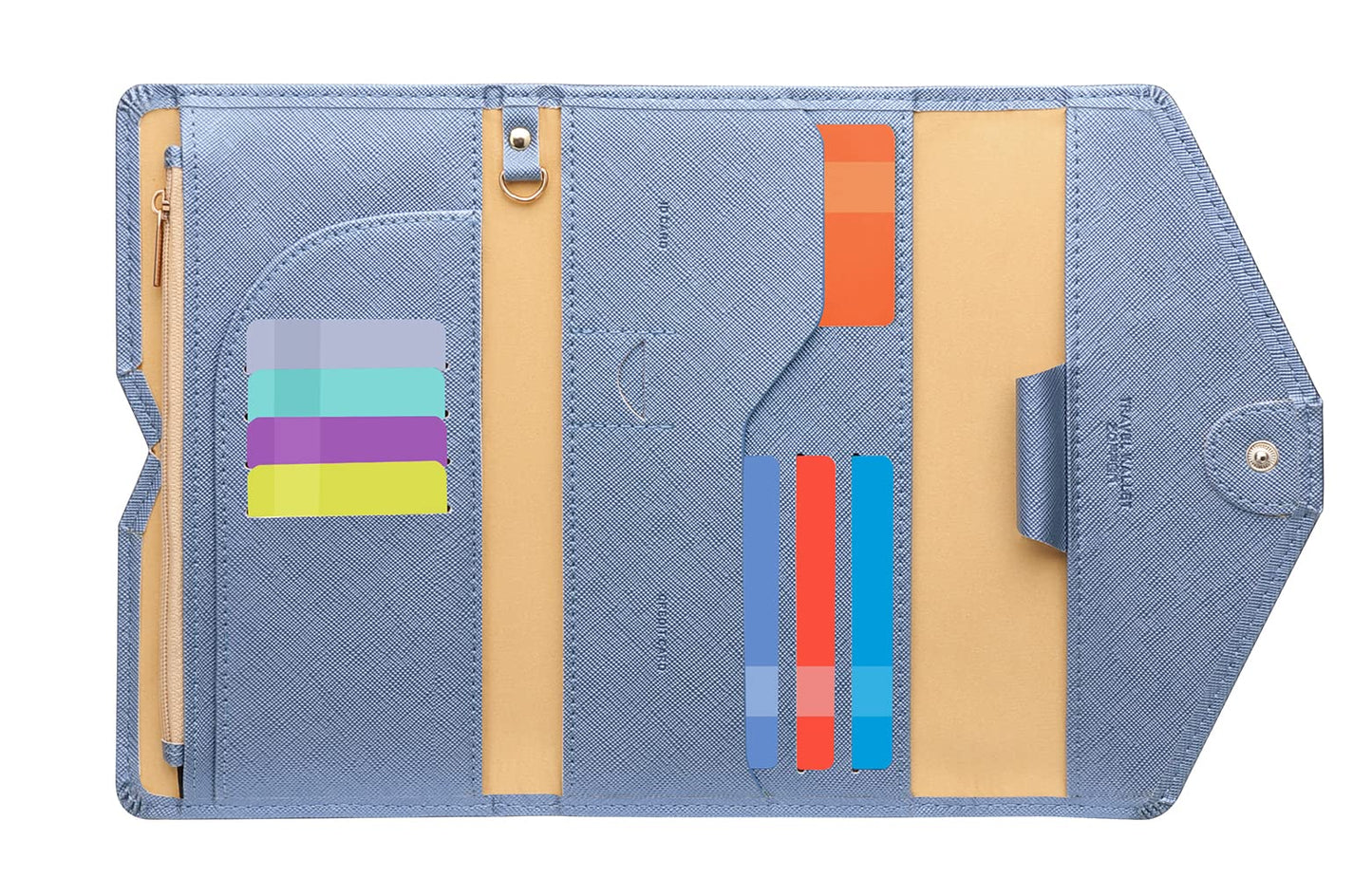 ZOPPEN Passport Holder Passport Wallet Travel Essentials Document Organizer, Passport Cover Rfid Travel Wallet Womens