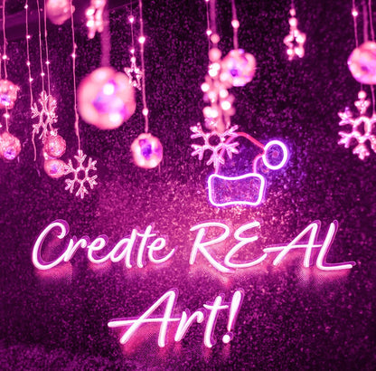ARTEZA Craft Advent Calendar, 24-Day DIY Art Kit with Supplies & Projects, Curated by Lauren Quigley, Holiday Gift for Adults, Crafters & Artists