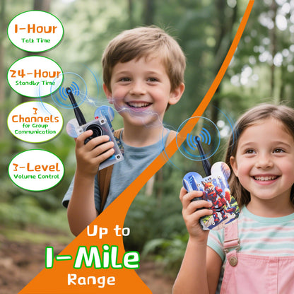 eUda+ STEM Walkie-Talkies Kit Building Toys for Boys Age 8-12-14-16-17+ Educational Games for Kids 8-12 Stem Kits for Kids Age 12-14 DIY Kits for Kids Teenage Girl Gifts (Assembly Version, RTC)