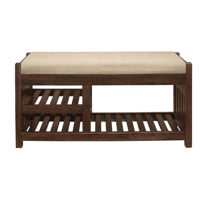 Lexicon Balmoral Bench, Dark Walnut