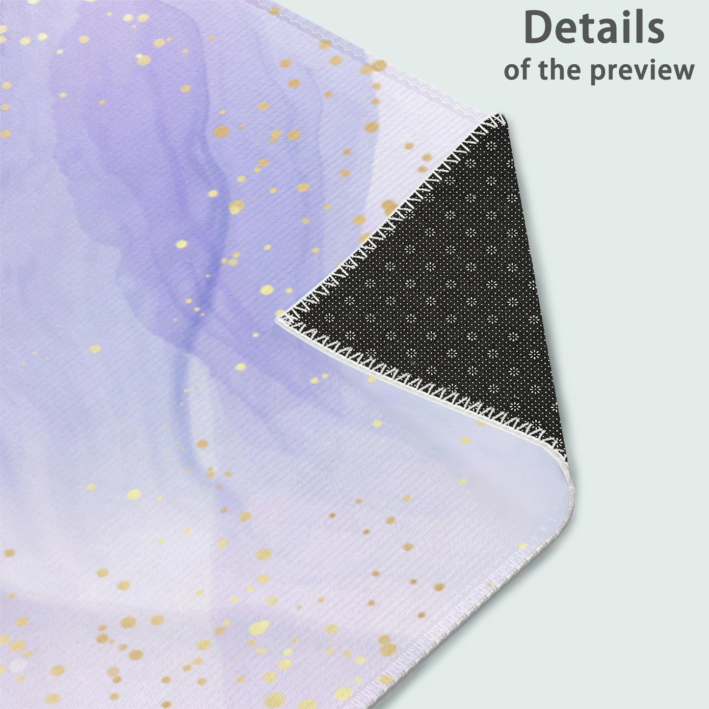 IGPPDO Door Mat, Gilded Violet Marble Front Door Mat 17''x30'', Doormats Indoor Entrance, Welcome Entry Mat,Outdoor Welcome Mat,Low-Profile Floor Rugs for Entry Patio