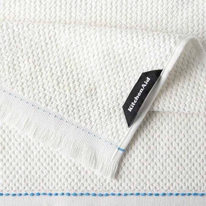 KitchenAid Gourmet Series Gridlines Kitchen Towels 3-Pack Set, 100% Cotton