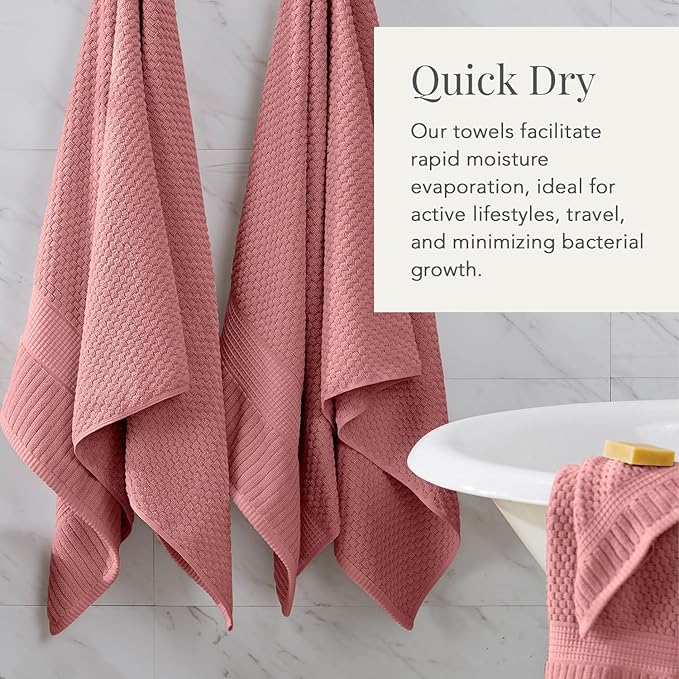 NY Loft 100% Cotton 2 Pack Bath Sheet Towel Set | Extra Large Oversize Bath