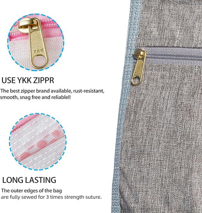 Laundry Clothespin Bag for Clothesline Outdoor, Clothes pin Bag