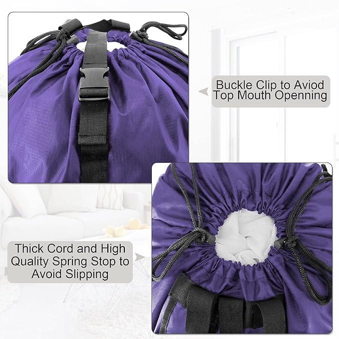 BeeGreen Laundry-Bag-Backpack-Heavy-Duty