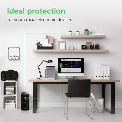 APC Back-UPS Pro 1000VA UPS, 600W Battery Backup & Surge Protector, AVR, 8 Outlets (NEMA 5-15R), LCD Display, BX1000M Uninterruptible Power Supply for Computers, Wi-Fi Routers, Home Office Electronics