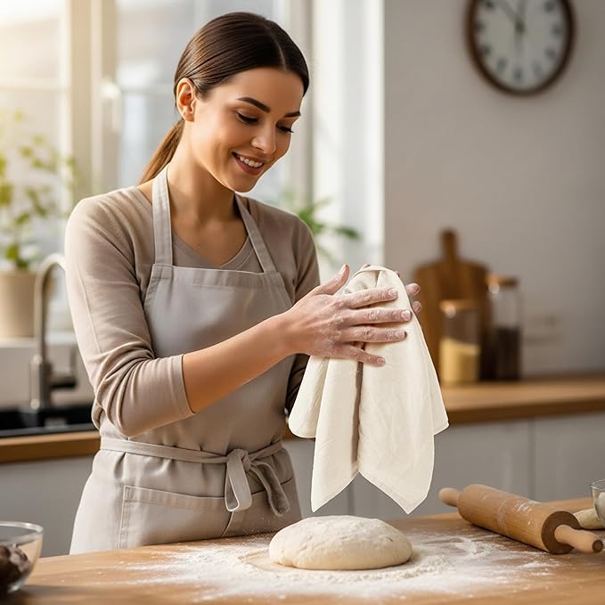 Utopia Kitchen Natural Flour Sack Towels 100% Cotton Tea Towels