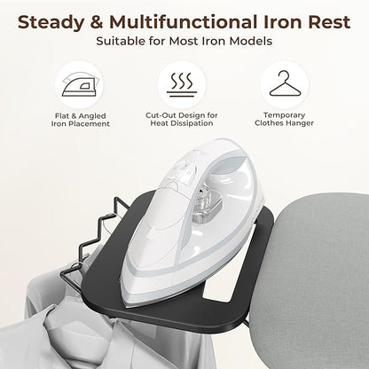 Yaheetech Foldable Ironing Board, Heavy Duty Iron Board