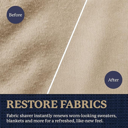 Farberware Fabric Shaver & Lint Remover Set–Battery Operated Sweater Shaver