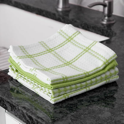 T-Fal Premium Waffle Dish Cloths: Highly Absorbent, Super Soft Long Lasting