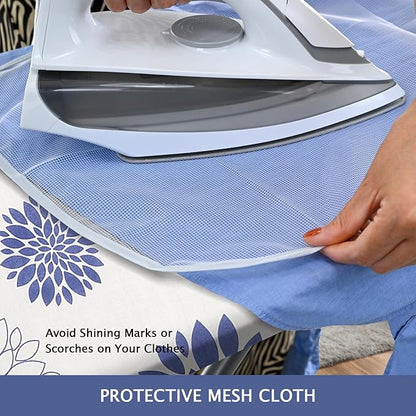 SheeChung 12.5"x32" Small Ironing Board Cover and Pad, Fits Mini Table Top