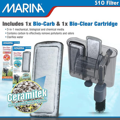 Marina S10 Power Filter, up to 10 gallons