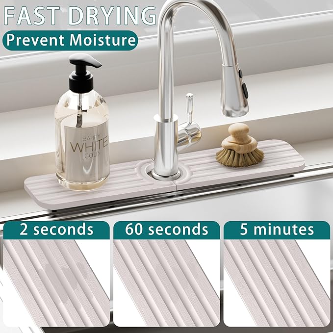 Faucet Mat for Kitchen Sink