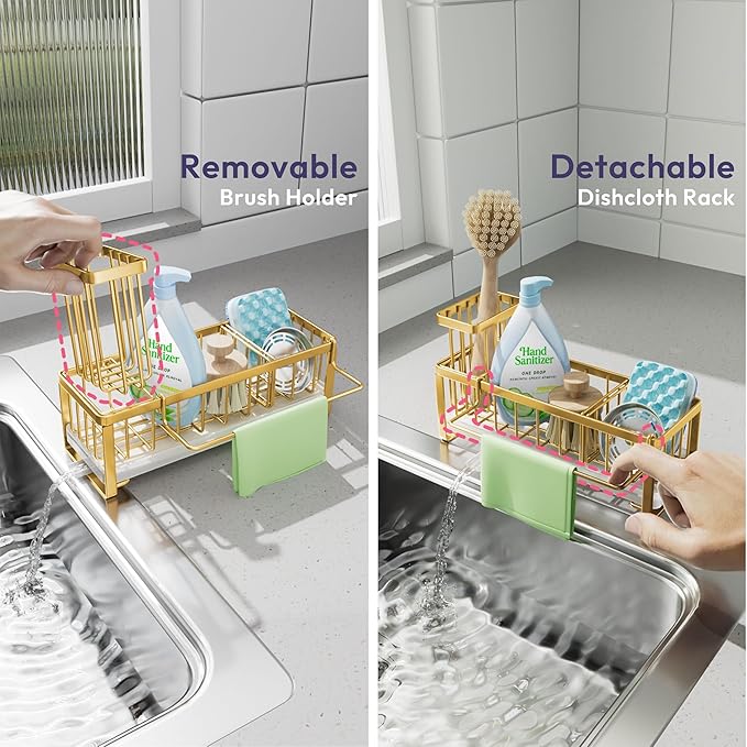 SWTYMIKI Sponge Holder for Kitchen Sink