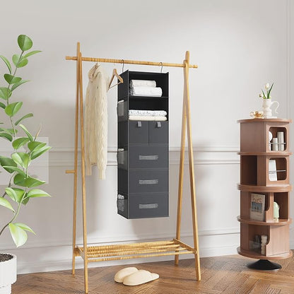 6-Shelves Hanging Closet Organizer