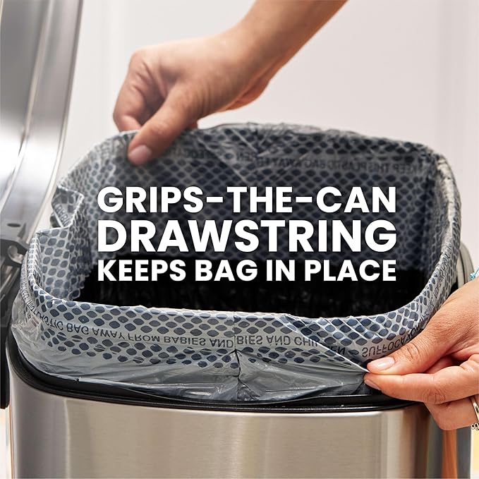 Glad ForceFlex MaxStrength Kitchen Trash Bags, 20 Gal, Fresh Clean Febreze