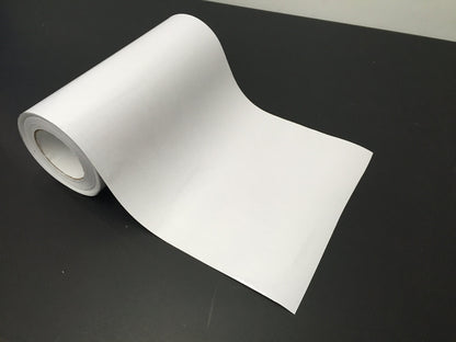 High Gloss Clear Vinyl Transfer Paper Self-Adhesive 12" x 5ft Roll w/Grid Backing 3mil (5 Rolls)