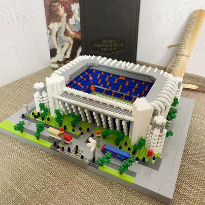 LANGLICHUN 3D Stadium Building Blocks Set Architectural Model Kit Sports Arena Display Building Toy Collectible Construction Set for Teens Adults Desk Home Office Decoration Gift 3500+PCS