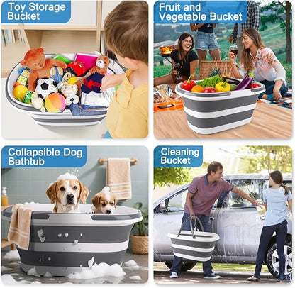 Extra Large Collapsible Bucket 35L Mop Bucket
