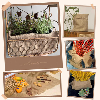 40" x20 Feet Premium Natural Burlap Fabric Roll – Multipurpose for Gardening, Weddings, Crafts & Holiday Decor – Wedding Aisle Runner, Halloween/Christmas Burlap, Weed Barrier & More(40in*20ft)