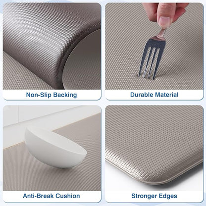 StepRite Kitchen Mats, Cushioned Anti Fatigue Kitchen Mats