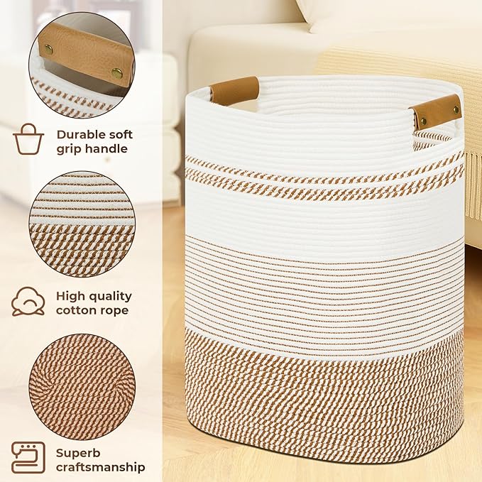 Laundry Basket with Handles