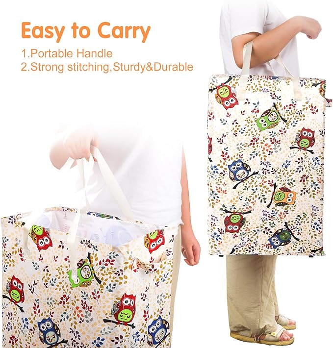 Odonata Slim Laundry Hamper Handles Collapsible Laundry Basket Thin Dirty