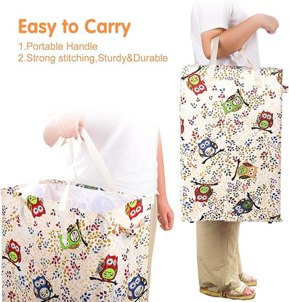 Odonata Slim Laundry Hamper Handles Collapsible Laundry Basket Thin Dirty