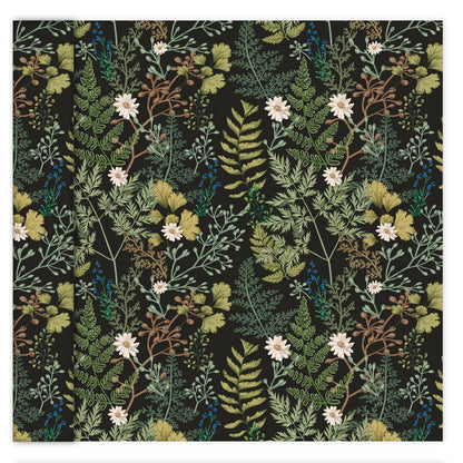 itechpanda Floral Beautiful Wallpaper Peel and Stick Wallpaper Retro Flower Wall Paper Self Adhesive Furniture Cabinet Contact Paper for Cabinet Shelf Drawer Liner Bedroom DIY Decor