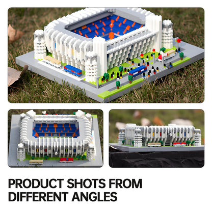 LANGLICHUN 3D Stadium Building Blocks Set Architectural Model Kit Sports Arena Display Building Toy Collectible Construction Set for Teens Adults Desk Home Office Decoration Gift 3500+PCS
