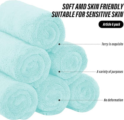 MOONQUEEN 6 Pack Premium Hand Towels