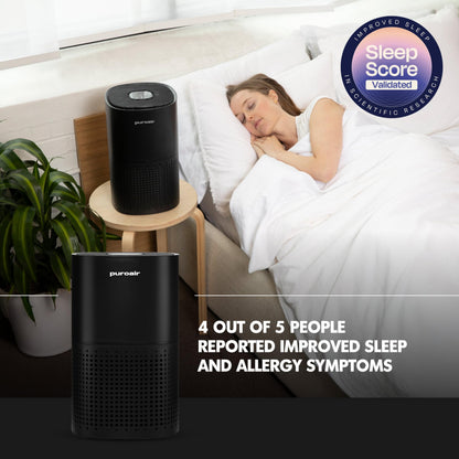 PuroAir 240 HEPA Air Purifiers for Home Large Rooms - Covers Up to 1,000 Sq Ft - Filters Up to 99.9% of Pollutants, Smoke, Pollen, Dust - Quiet HEPA Air Filter - Air Purifiers for Bedroom (2 Pack)