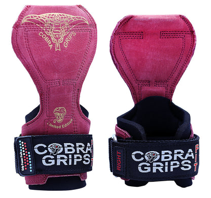 Cobra Grips PRO Weight Lifting Gloves Heavy Duty Straps Alternative Power Lifting Hooks for Deadlifts Adjustable Neoprene Padded Wrist Support Bodybuilding