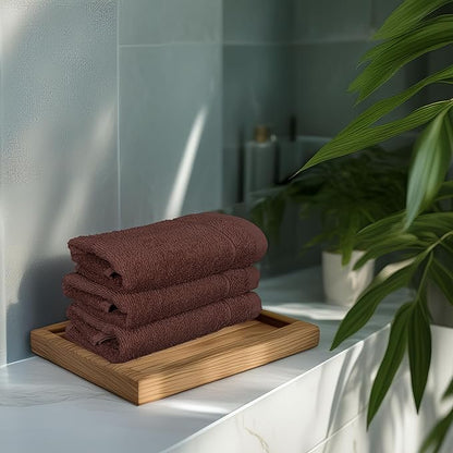 Tens Towels Pack of 12 Washcloths, 12 x 12 Inches, Lighter Weight, Quick to Dry