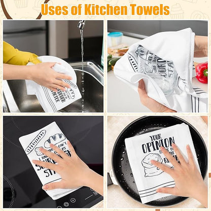 R HORSE Funny Baking Kitchen Dish Towels