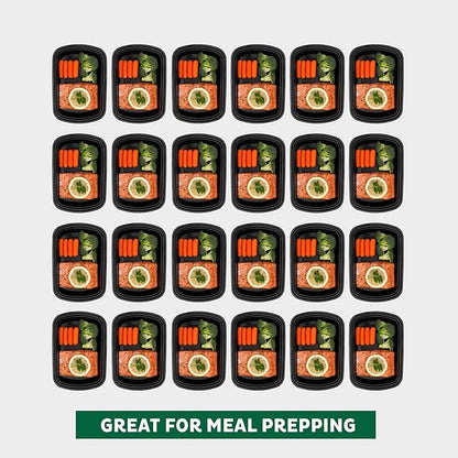 Freshware Meal Prep Containers 1 Compartment Food Containers