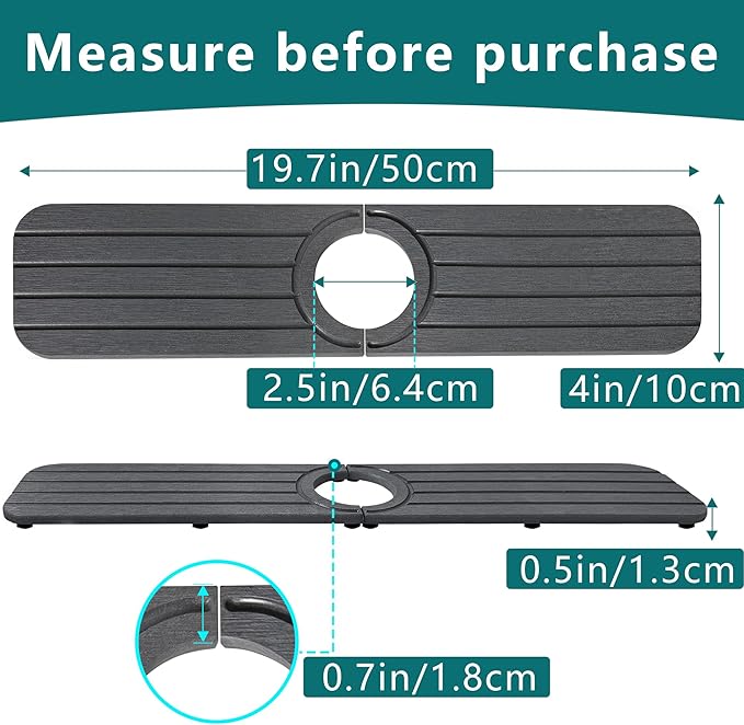 Faucet Mat for Kitchen Sink