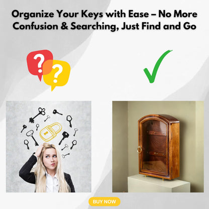 Nagina International Wooden Hand Crafted Premium Decorative Beautiful Key Cabinet | Keys Box | Nautical Gifts.