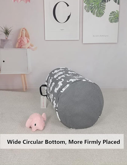 QUEENLALA Large Storage Basket, Laundry Hamper/Bathroom/Home Decor/Collapsible