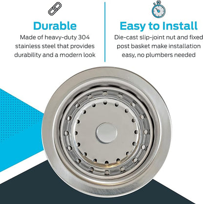 EZ-FLO Kitchen Sink Strainer