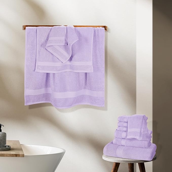 GLAMBURG Ultra Soft 24-Piece Towel Set