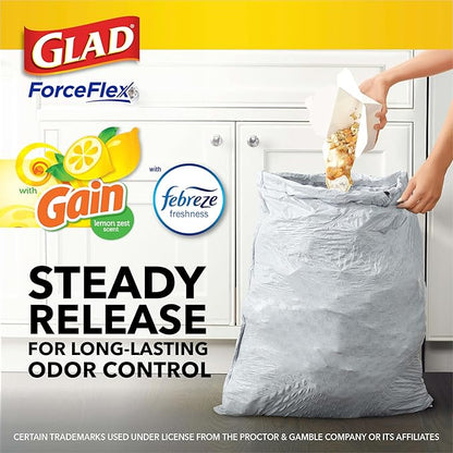 Glad Trash Bags, 13 Gallon, 40 Ct