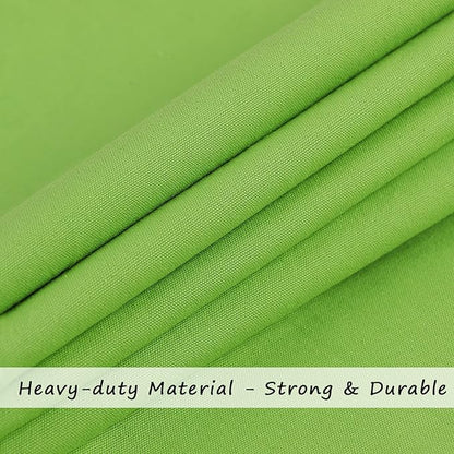 Cotton Canvas Laundry Bag with Handles & Drawstring Straps, Heavy Duty Extra
