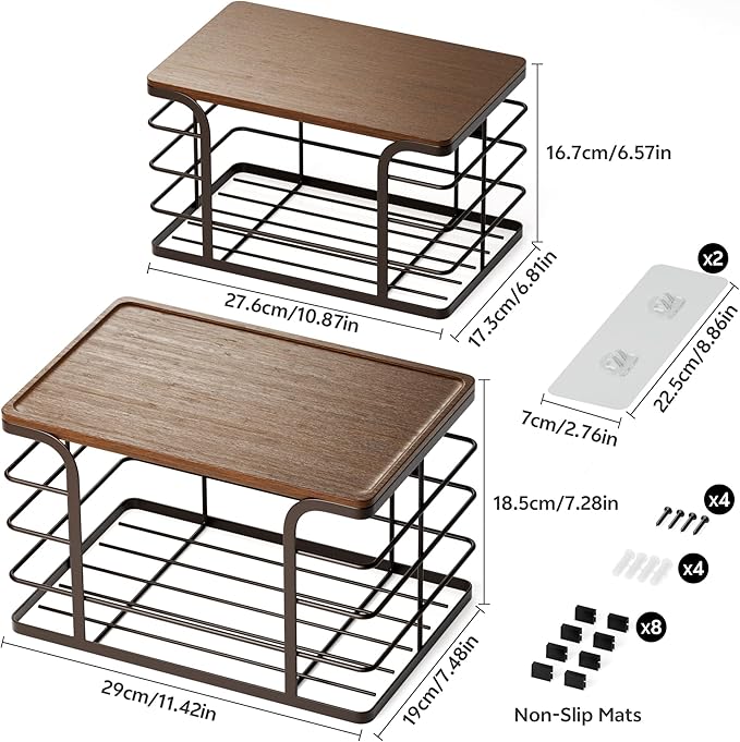 2 Pack Extra Large Pantry Baskets