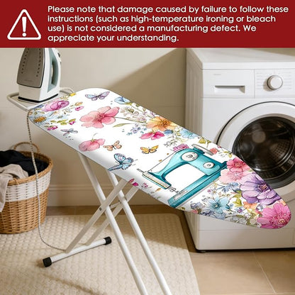 Nuxovilar Ironing Board Cover Needle Cotton 15x54 Inches | Ironing Board Cover