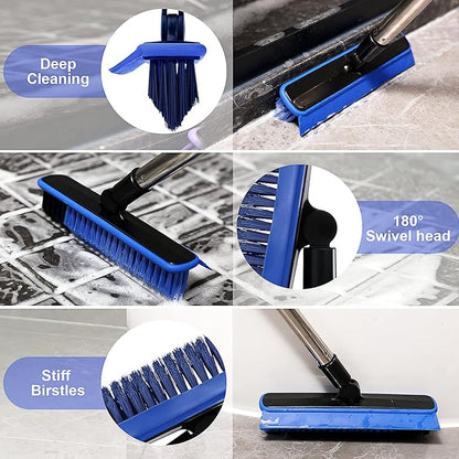 2 in 1 Floor Scrub Brush Grout Brush